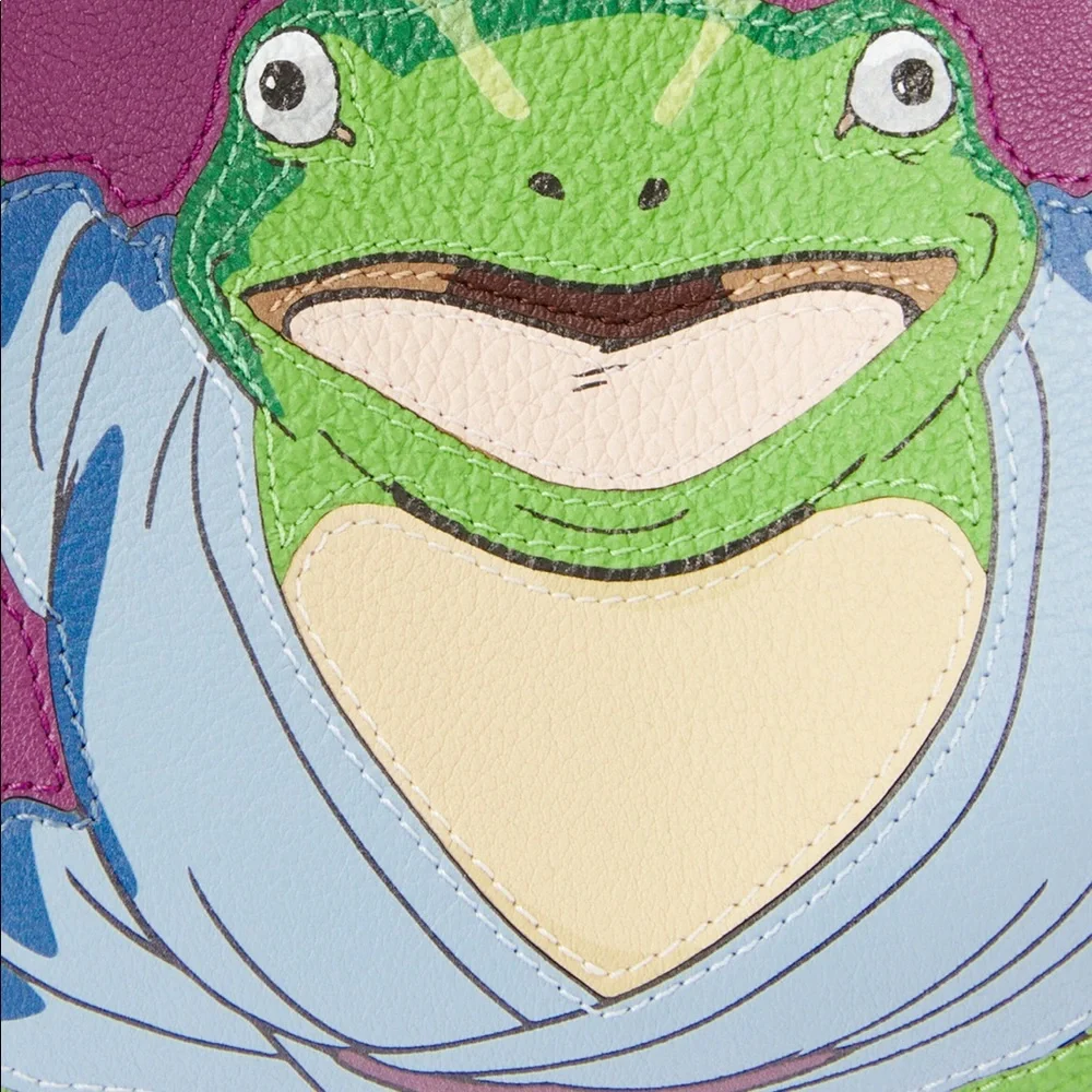 Loewe X Spirited Away Aogaeru Flamenco Frog Clutch - Picture 6 of 8